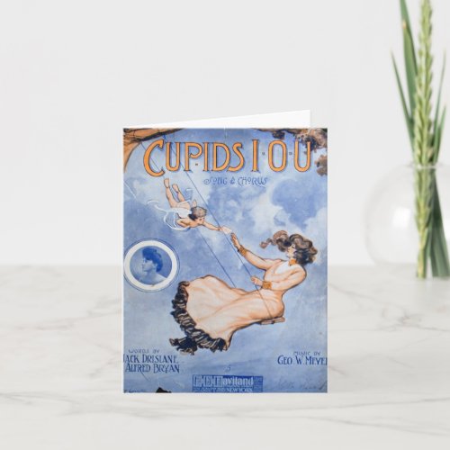 Cupids IOU Card