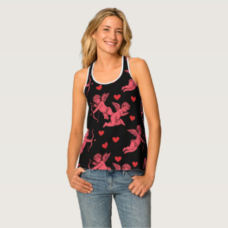 Cupids pink Women's Tank Top
