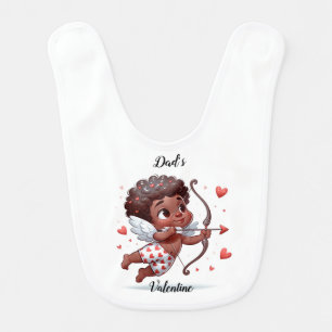 Cupid's Valentine's Day Baby Bib