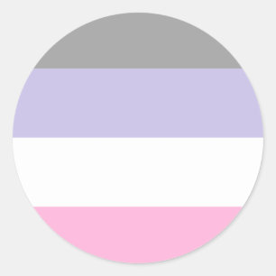 Cupiosexual Pride Flag Classic Round Sticker