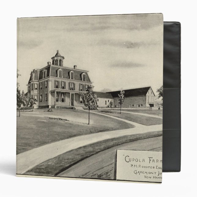 Cupola Farm 3 Ring Binder (Front/Inside)