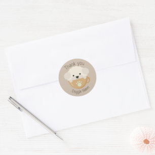 Cupoodle Classic Round Sticker