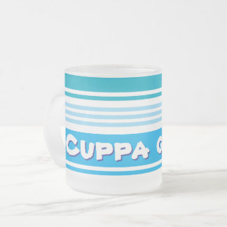 Cuppa Grace Frosted Glass Mug