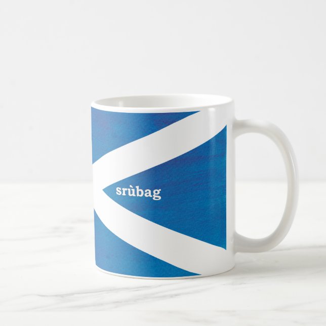 cuppa / srubag Scottish Gaelic (Gàidhlig)  Coffee Mug (Right)
