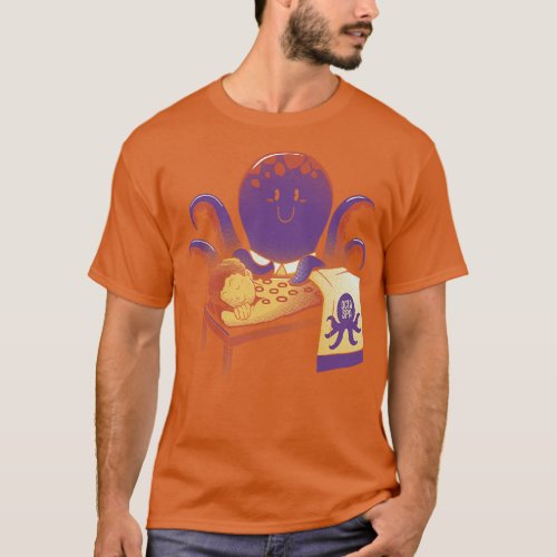 Cupping Therapy Octopus Massage by Tobe Fonseca T_Shirt