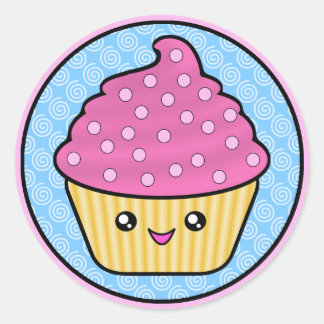 Cuppy Cake Kawaii Stickers
