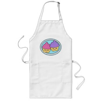 Cuppy Cakes Friends Kawaii Apron by mariannegilliand at Zazzle