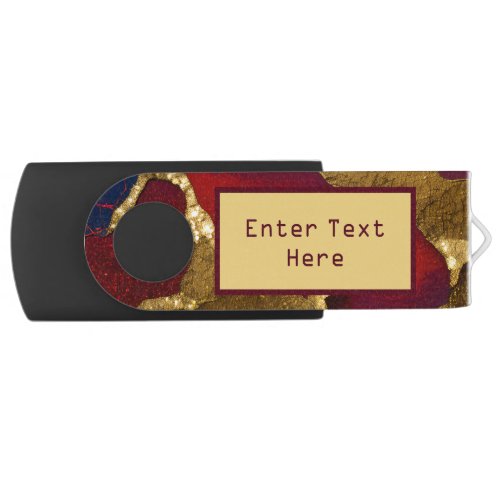 Cuprite and Gold Inspired Flash Drive 01