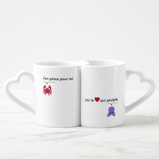 Cups “I grip some for you " (Front Nesting)