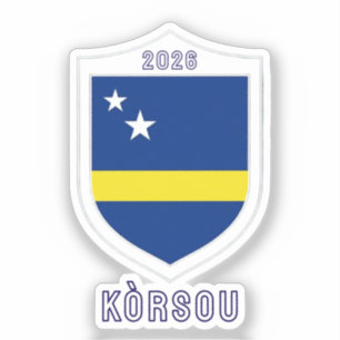 Curaçao 2026 World Cup Sticker
