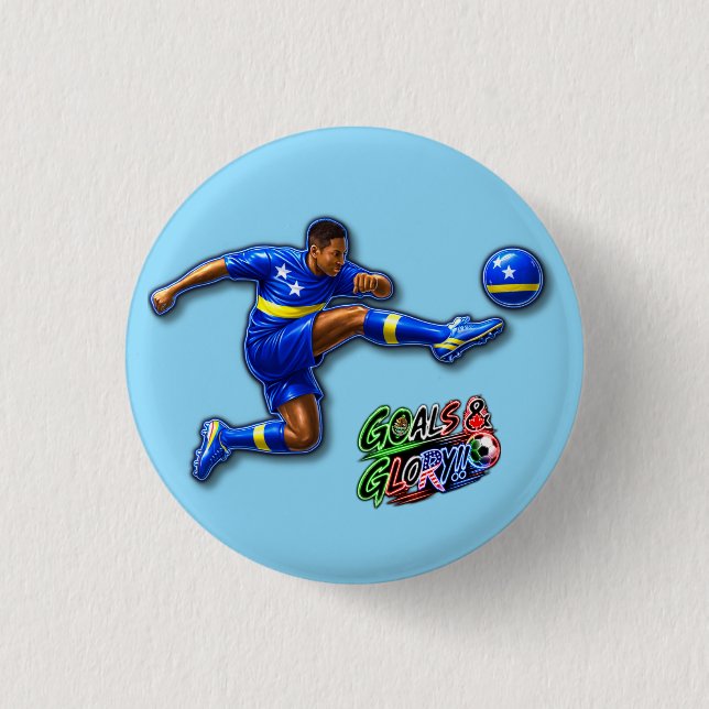 Curacao Button (Front)