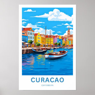 Curacao Caribbean Travel Print