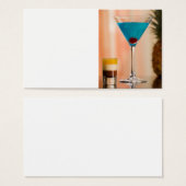 Curacao cocktail (Front & Back)
