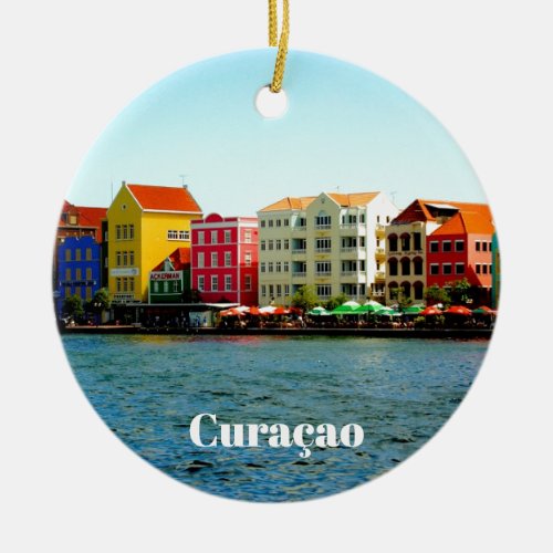 Curacao Design Ceramic Ornament