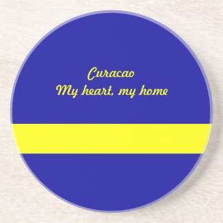 Curacao Drink Coaster