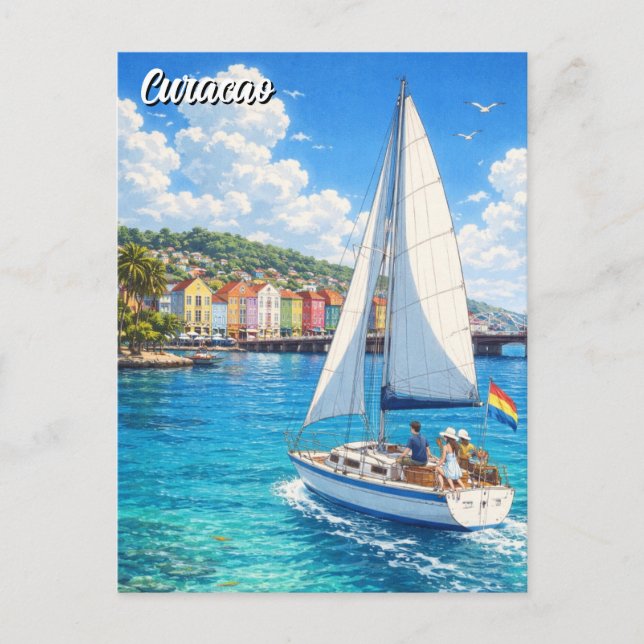 Curacao Dutch Caribbean Postcard (Front)