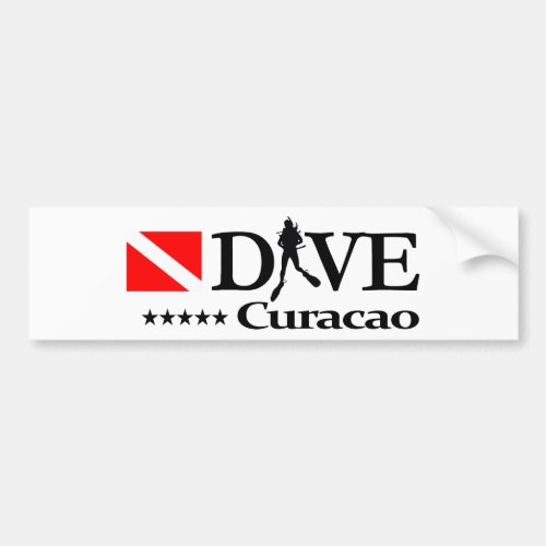 Curacao DV4 Bumper Sticker