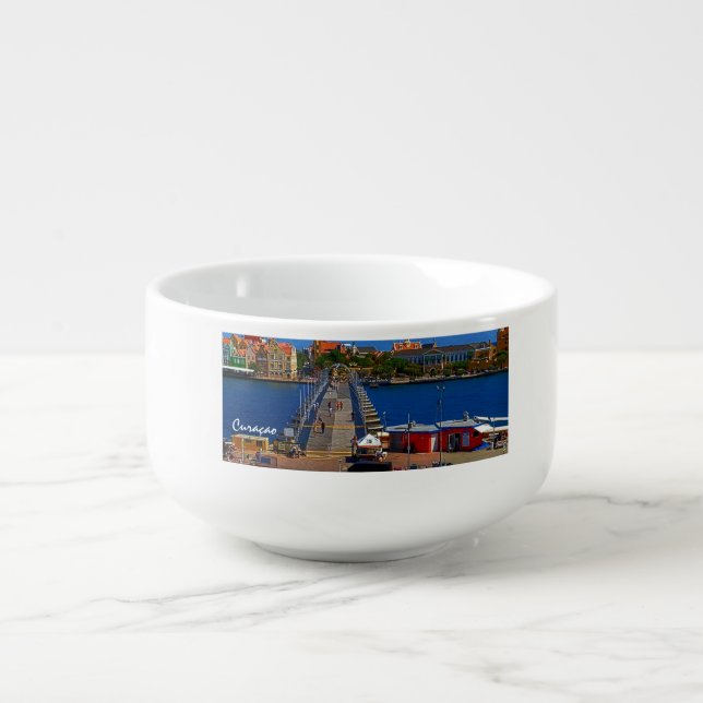 Curacao Emmabridge Design Soup Mug (Front)