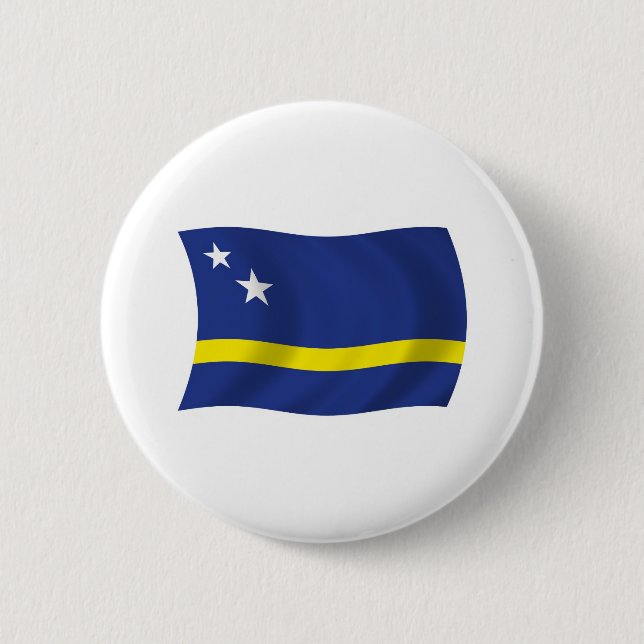 Curacao Flag Button (Front)