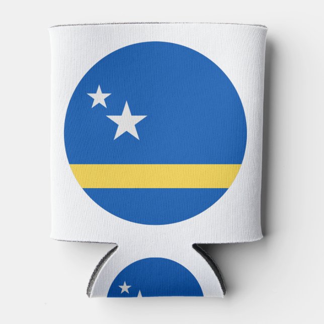Curacao Flag Can Cooler (Front)