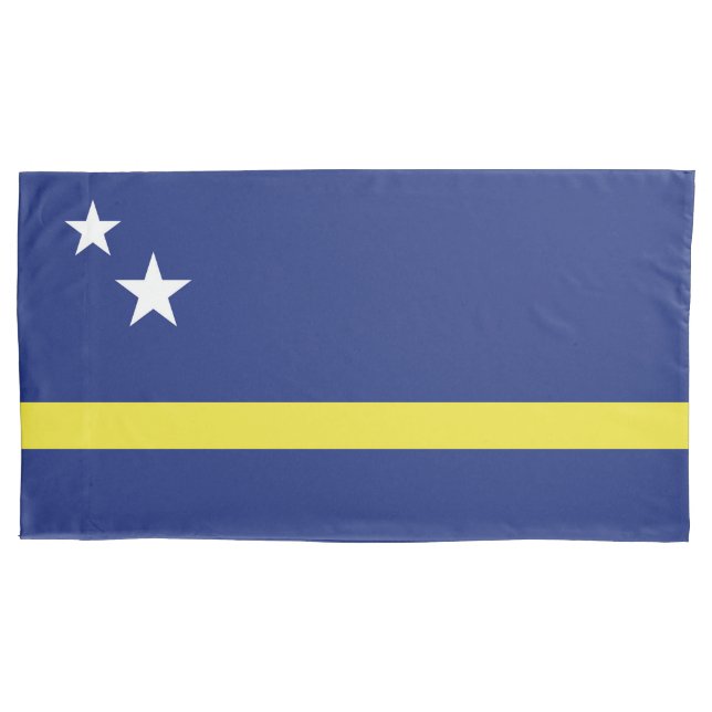Curaçao flag pillow case (Front)