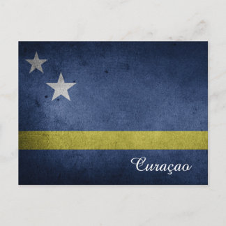 Curacao Flag Postcard