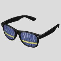 Curaçao flag retro sunglasses