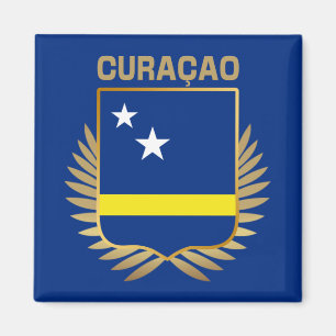 Curacao Flag Shield Magnet