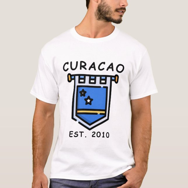 Curaçao flag T-Shirt (Front)