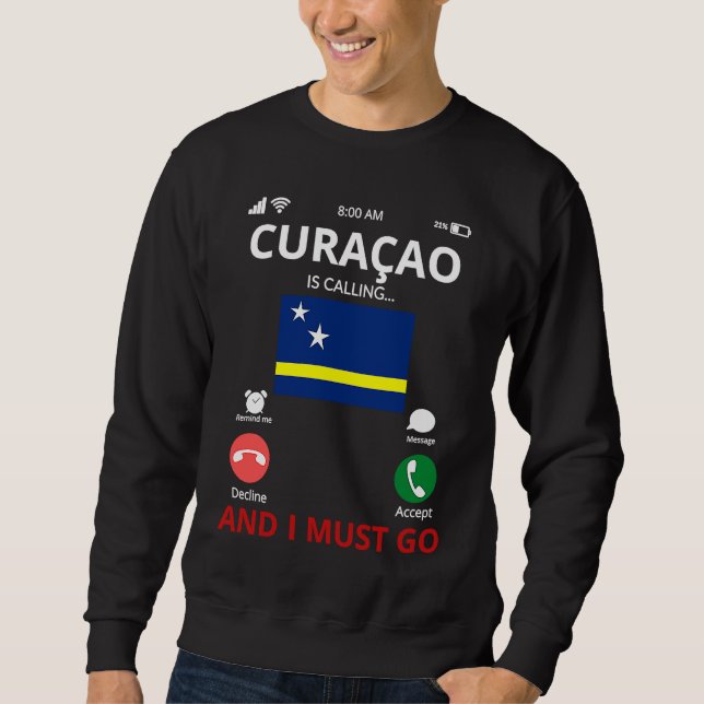 Curacao Is Calling Sweatshirt (Front)