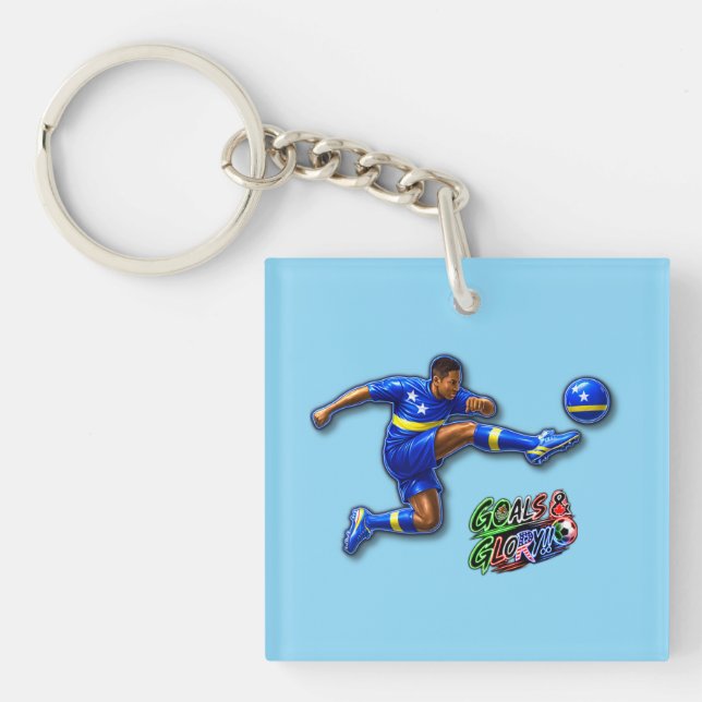 Curacao  keychain (Front)