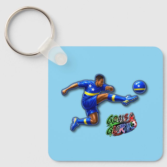 Curacao  keychain (Front)