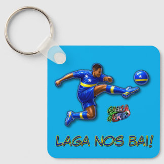 Curacao Let's Go Keychain