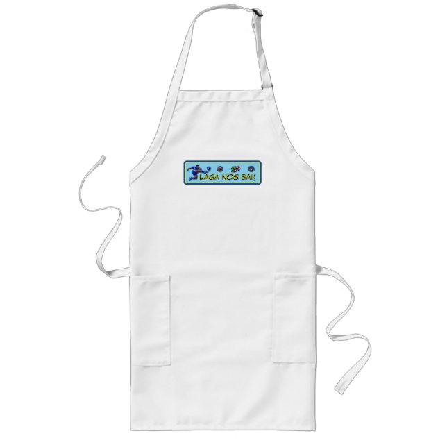 Curacao Let's Go Long Apron (Front)