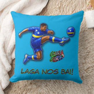 Curacao Let's Go Throw Pillow