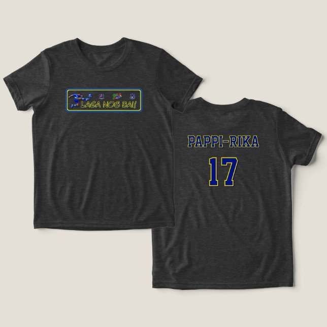 Curacao Let's Go Tri-Blend Shirt (Design Front & Back)