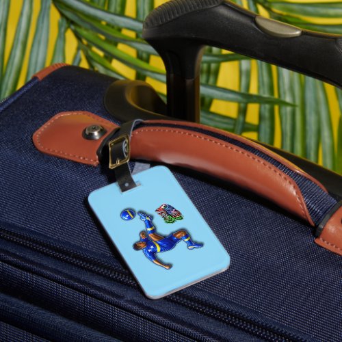 Curacao  luggage tag