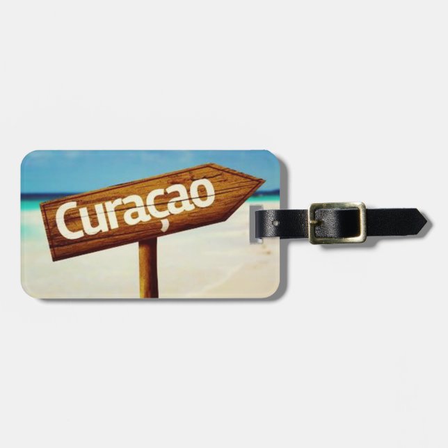 Curacao Luggage Tag (Front Horizontal)