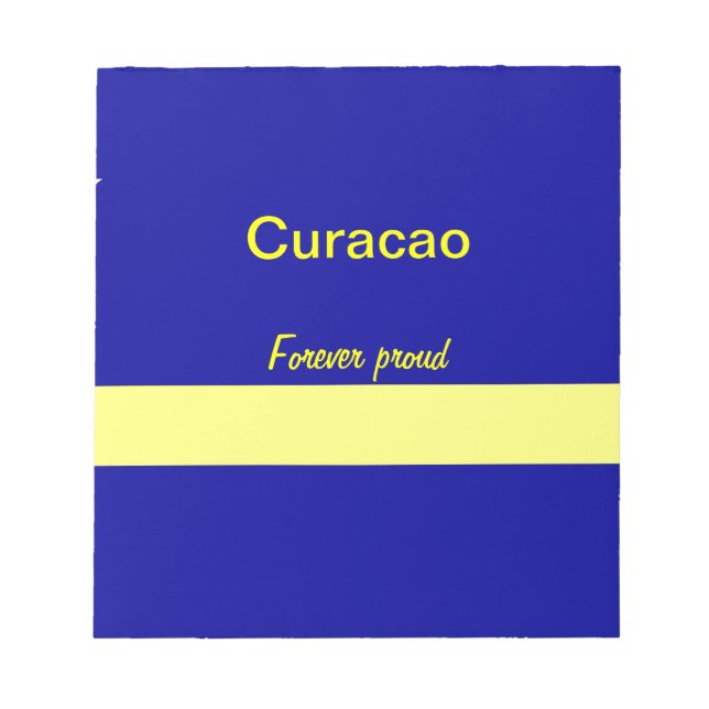 Curacao Notepad (Front)