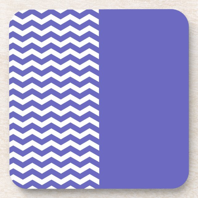 Curacao Shores Wave Chevron Coaster (Front)