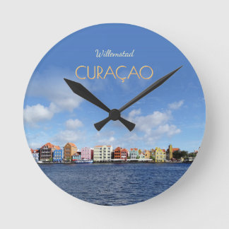 Curaçao Skyline Clock