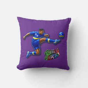 Curacao throw pillow