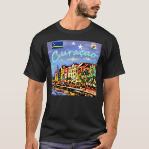 Curacao Travel Poster Classic T-Shirt