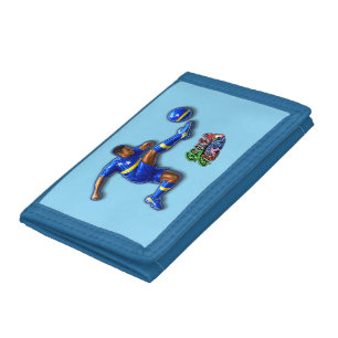 Curacao tri-fold wallet