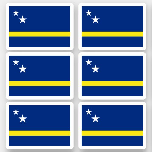 Curaaoan flag sticker