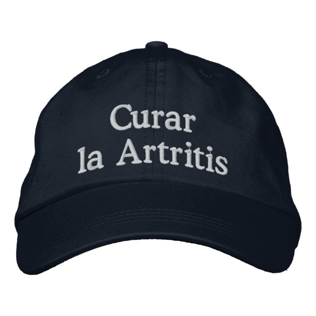 "Curar la Artritis" - Bordados Hat (Front)