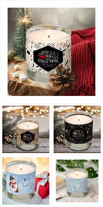 Curated Scented Candles for Christmas