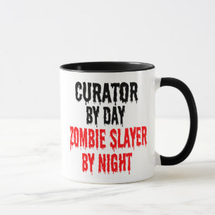 Curator Zombie Joke Mug