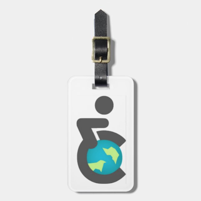 Curb Free Luggage Tag (Front Vertical)
