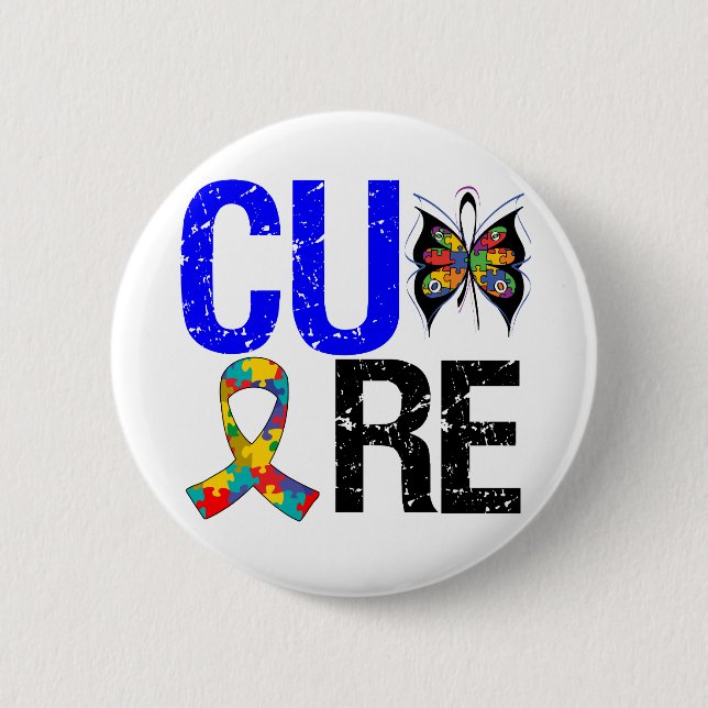 Cure Autism Button (Front)
